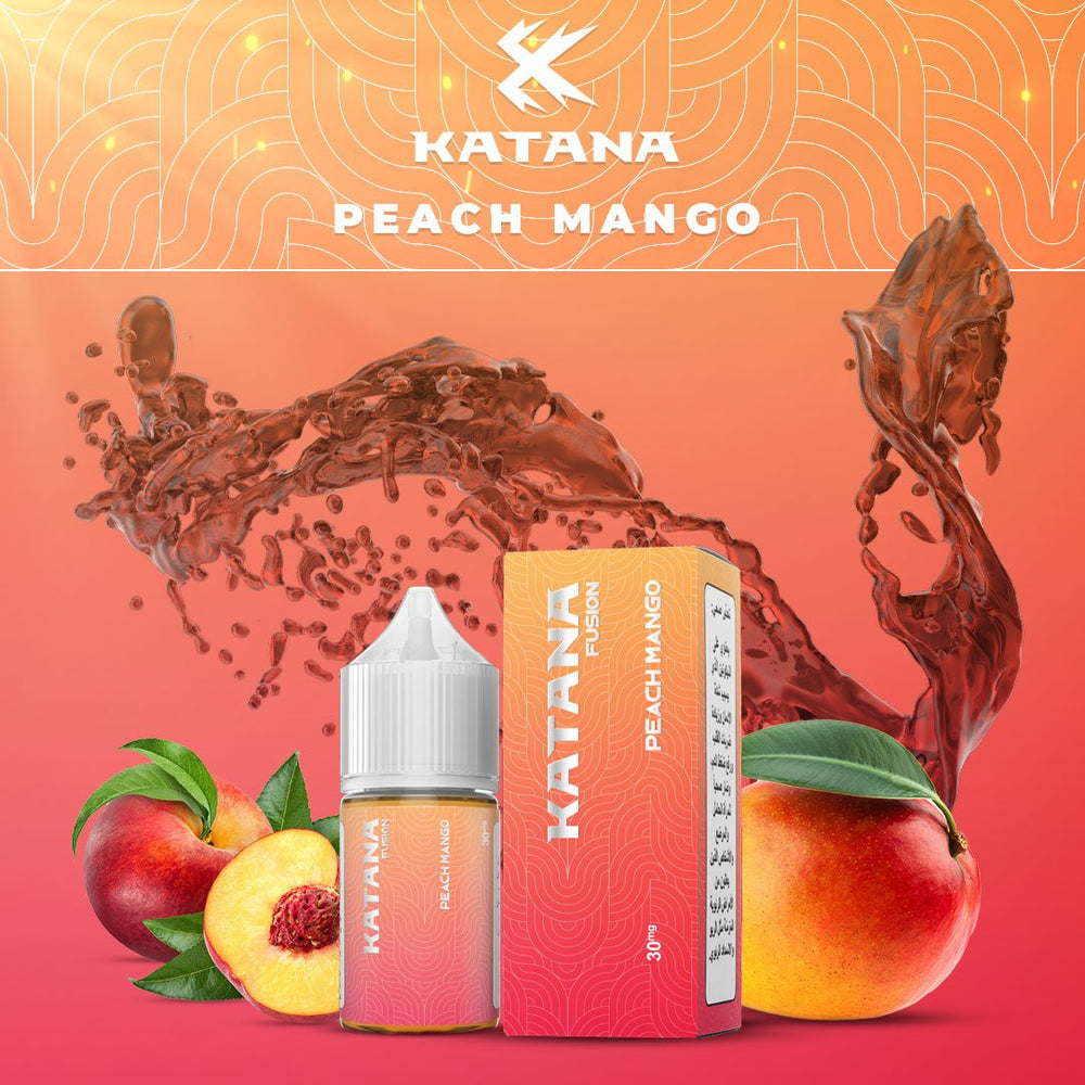 KATANA VAPE - Fusion Series - Peach Mango (30ml Saltnic) | Vapors R Us LLC