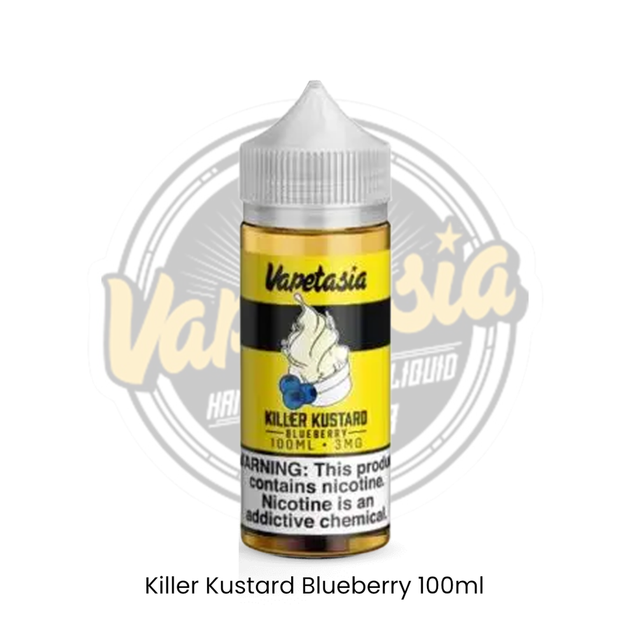 Killer Kustard Blueberry 100ml by VAPETASIA
