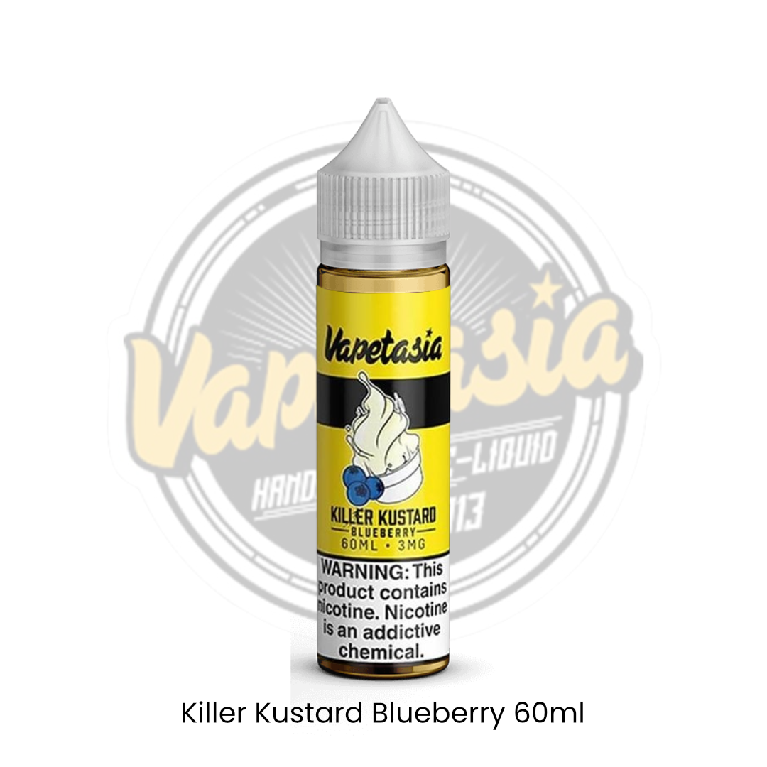 VAPETASIA - KILLER KUSTARD Blueberry