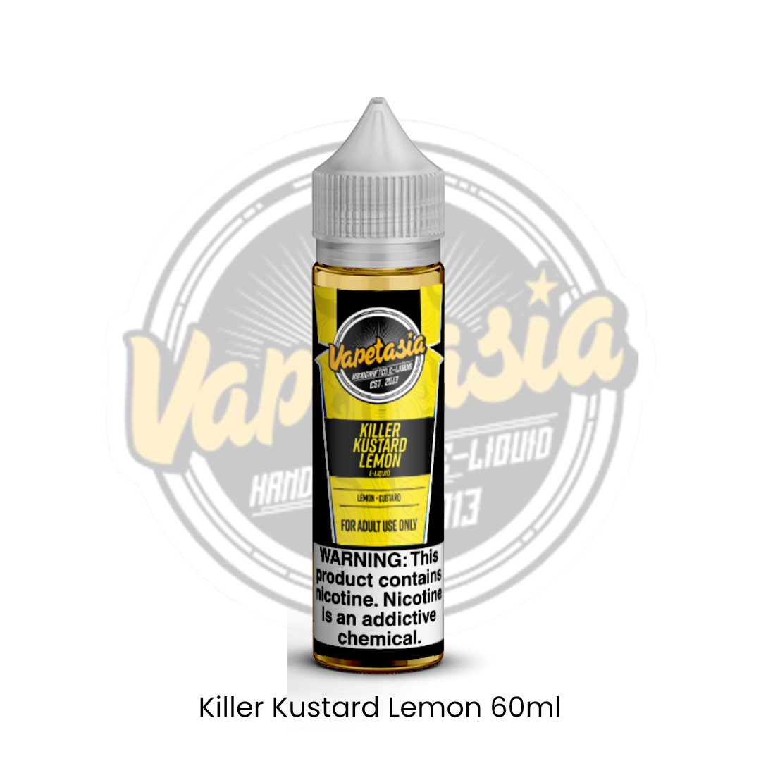 Killer Kustard Lemon 60ml by VAPETASIA