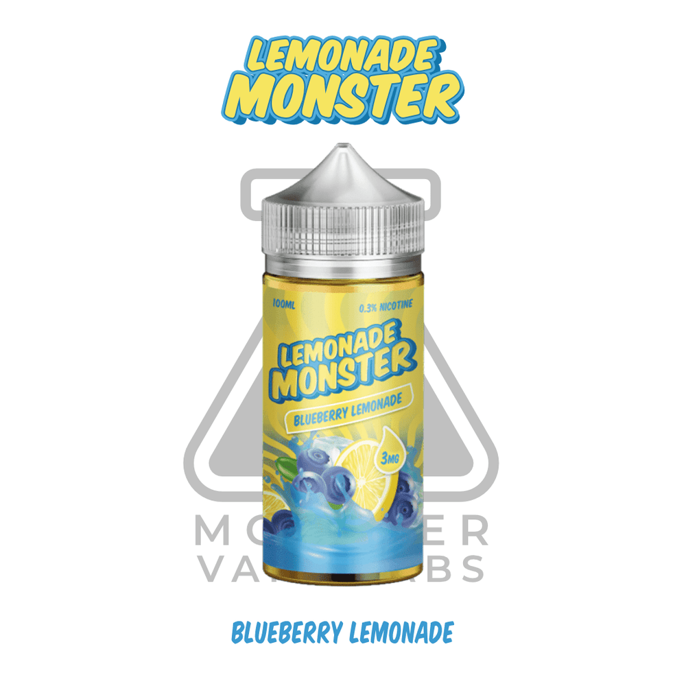 LEMONADE MONSTER - Blueberry Lemonade 3mg | Vapors R Us LLC
