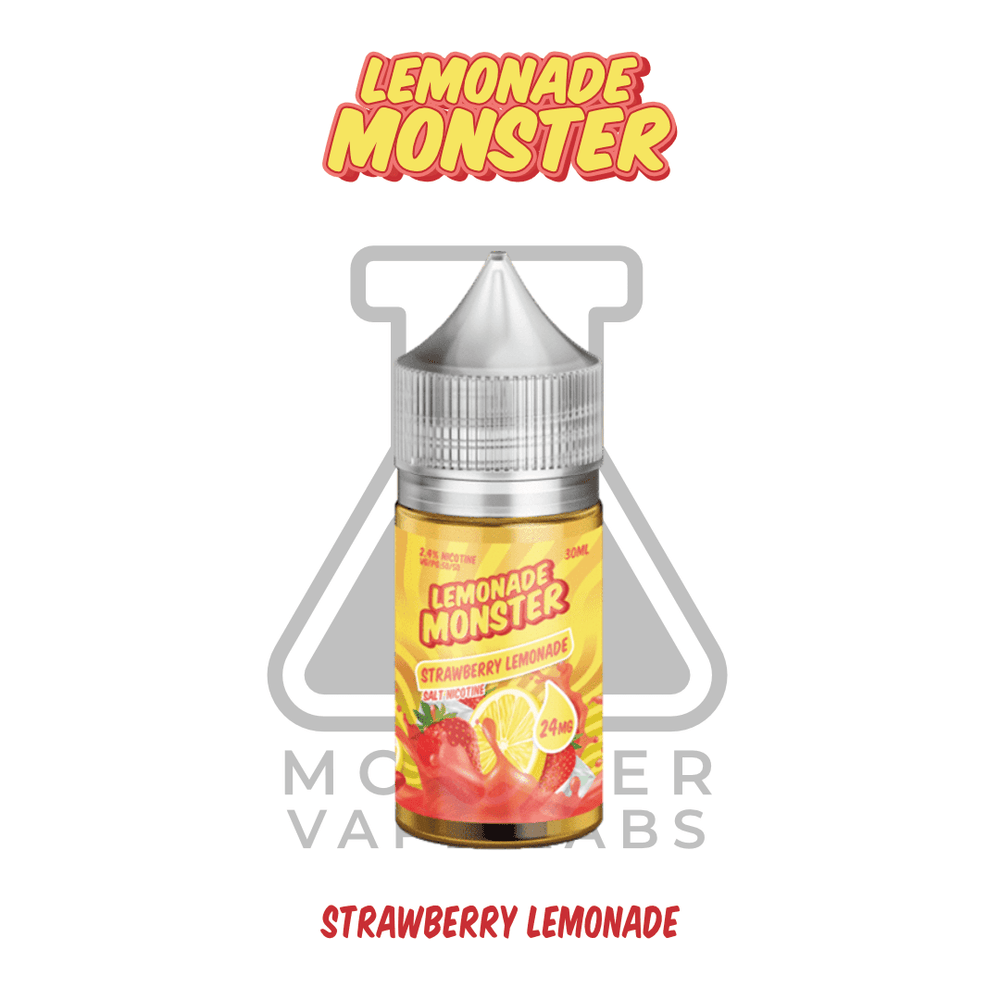 LEMONADE MONSTER - Strawberry Lemonade 30ml (SaltNic) | Vapors R Us LLC
