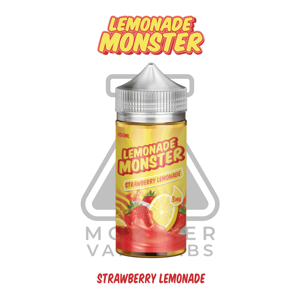 LEMONADE MONSTER - Strawberry Lemonade 3mg | Vapors R Us LLC