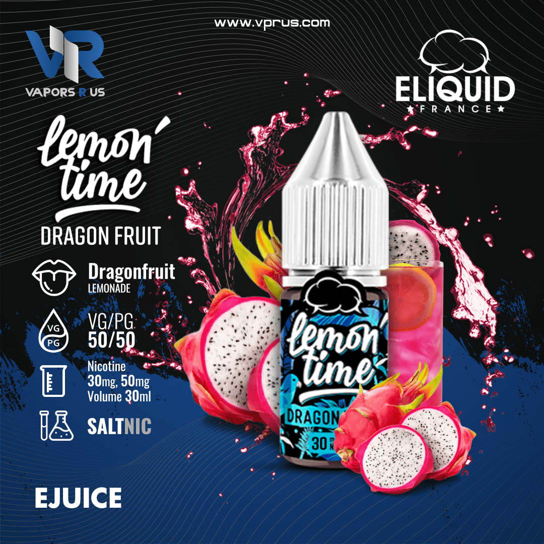 LEMON TIME - Dragon Fruit 30ml (SaltNic) | Vapors R Us LLC