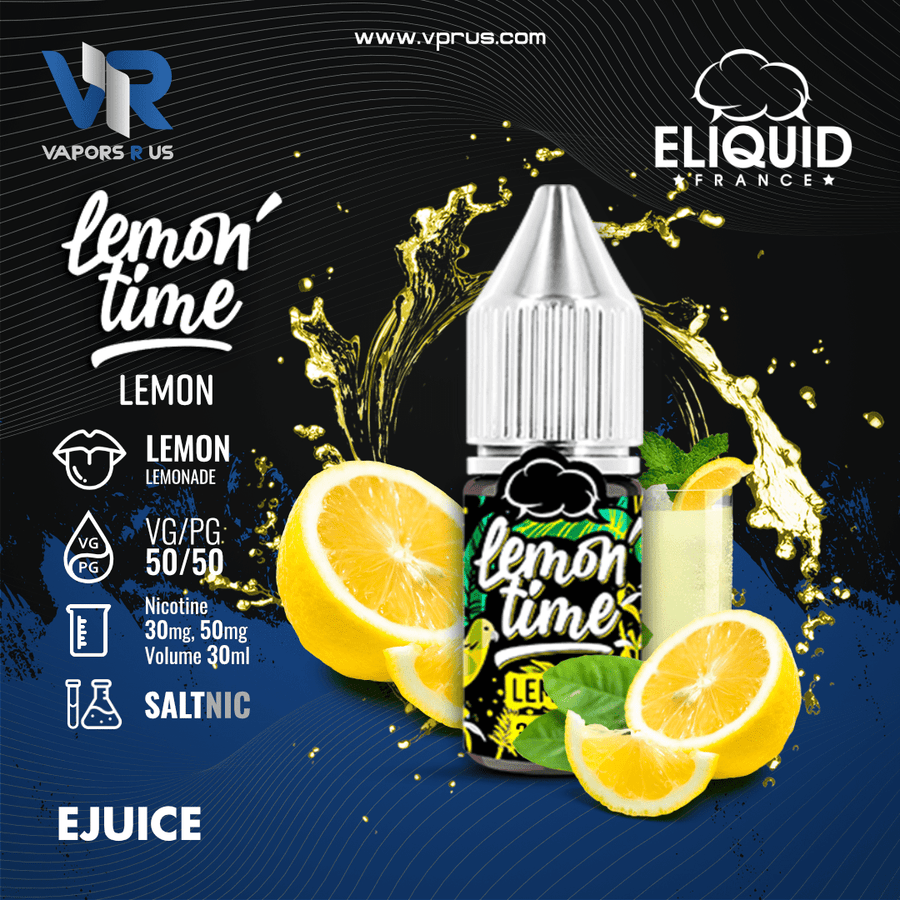 LEMON TIME - Lemon 30ml (SaltNic) | Vapors R Us LLC
