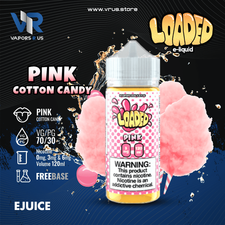 LOADED - PINK - Cotton Candy | Vapors R Us LLC