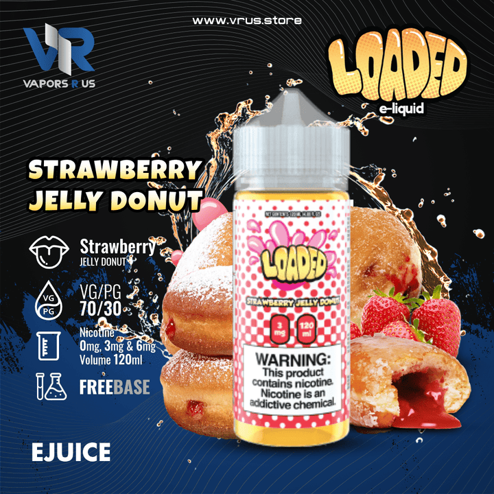 LOADED - Strawberry Jelly Donut | Vapors R Us LLC