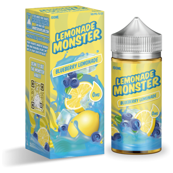 LEMONADE MONSTER - Blueberry Lemonade 3mg | Vapors R Us LLC