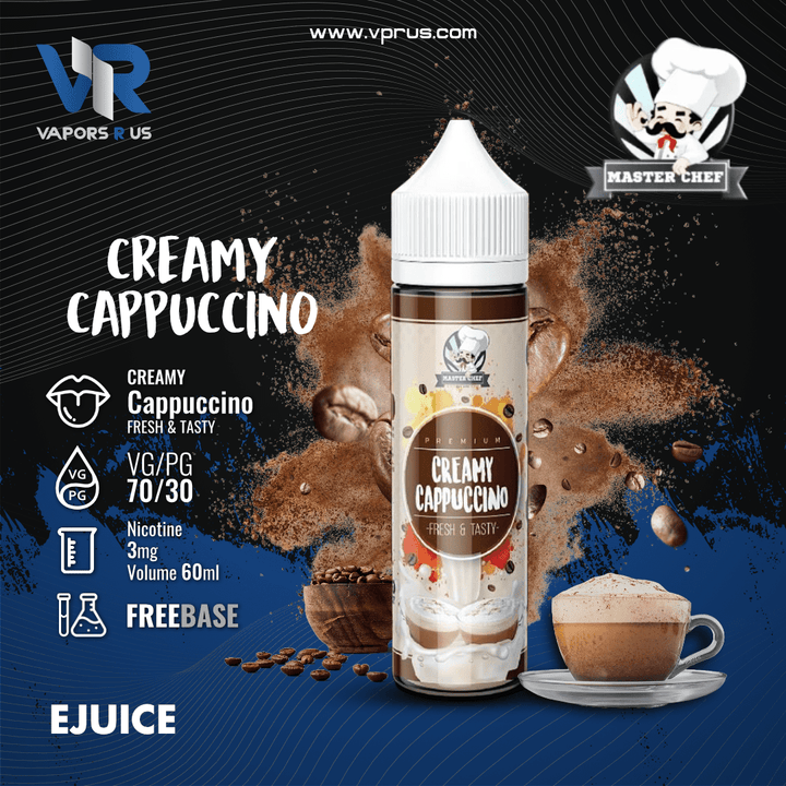 MASTER CHEF - Creamy Cappuccino 3mg | Vapors R Us LLC