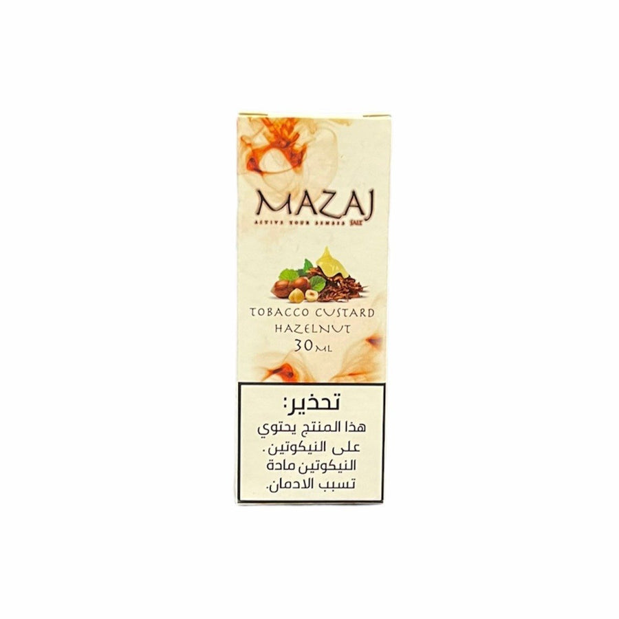 MAZAJ - Tobacco Custard Hazelnut 30ml (SaltNic) | Vapors R Us LLC