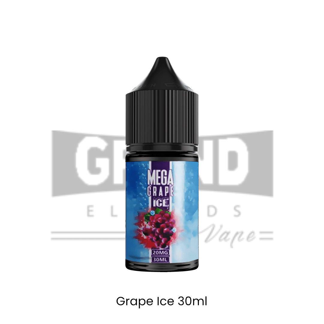 GRAND ELIQUIDS - Mega Grape Ice 30ml (SaltNic) | Vapors R Us LLC
