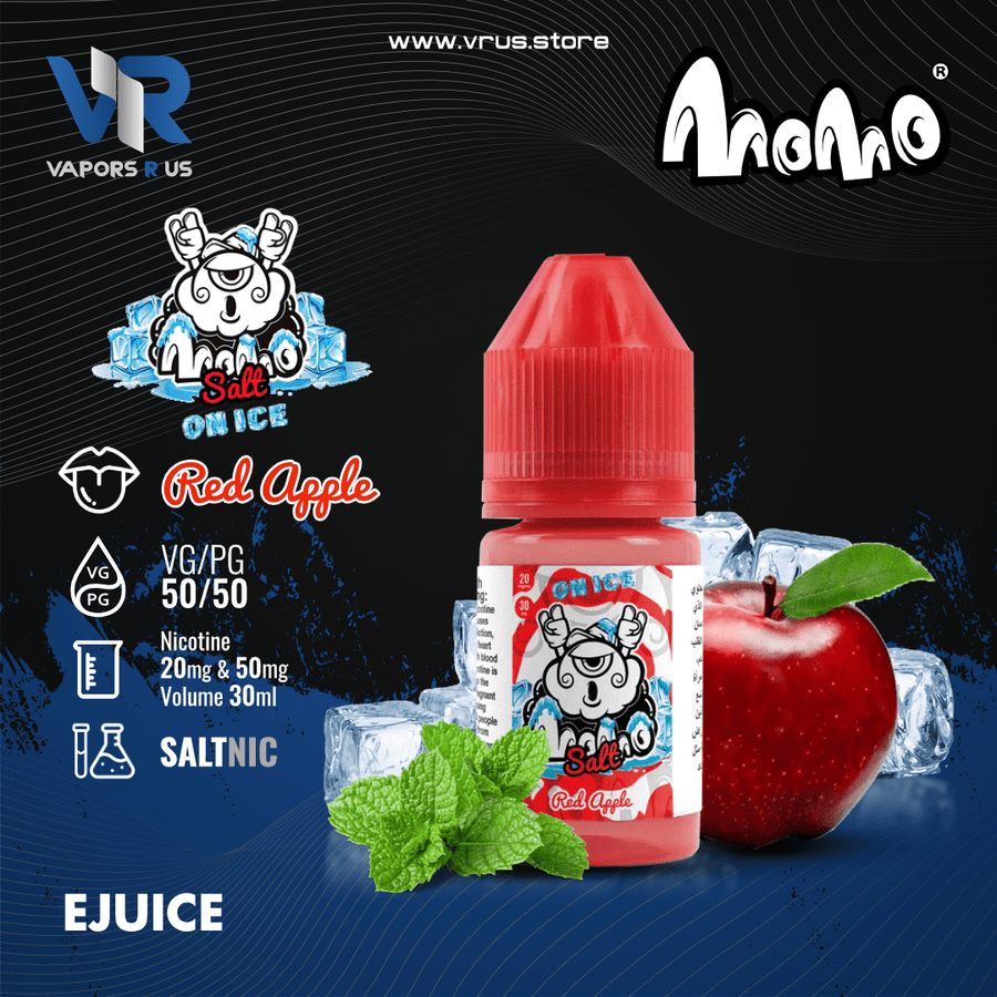 MOMO - Red Apple On Ice 30ml (SaltNic) | Vapors R Us LLC