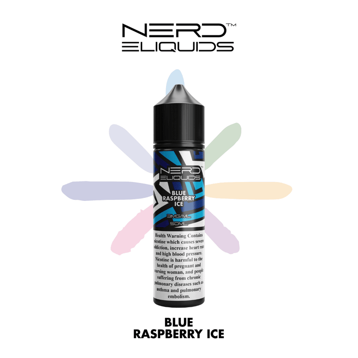 NERD ELIQUIDS - Blue Raspberry Ice 50ml | Vapors R Us LLC