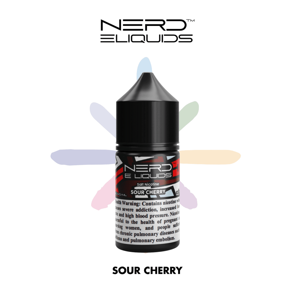 NERD ELIQUIDS - Sour Cherry 30ml (SaltNic) | Vapors R Us LLC