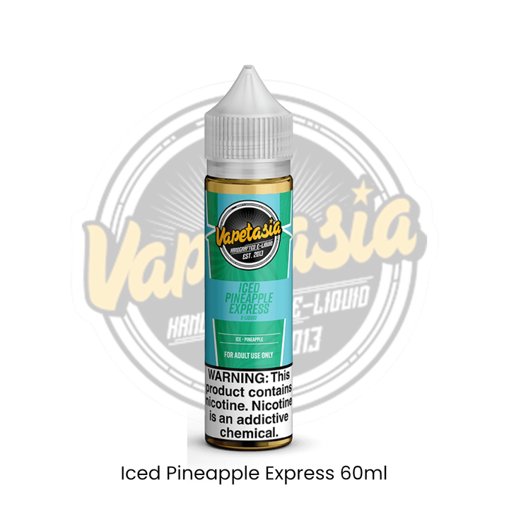 NEW LABEL - Iced Pineapple Express 60ml by VAPETASIA