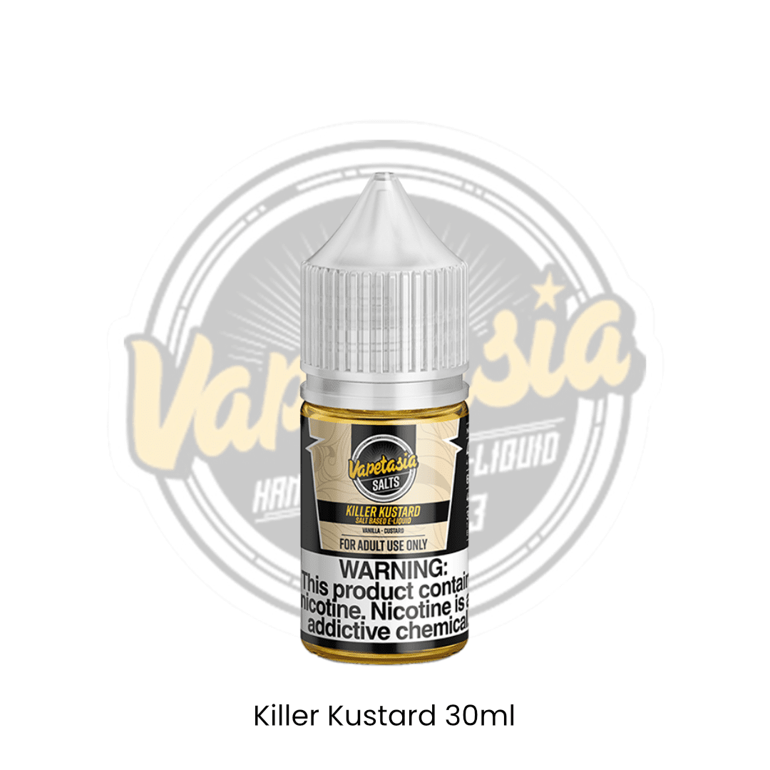 VAPETASIA - Killer Kustard 30ml (SaltNic) | Vapors R Us LLC