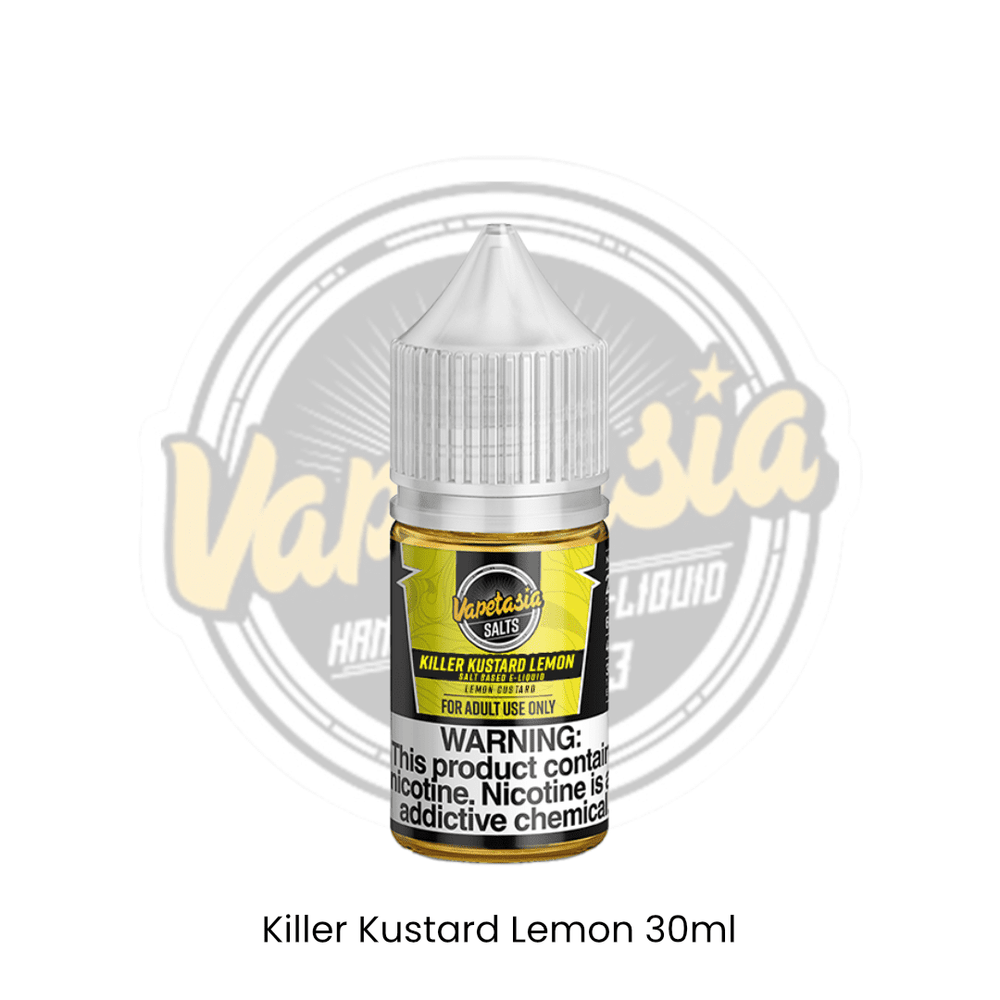 VAPETASIA - Killer Kustard Lemon 30ml (SaltNic) | Vapors R Us LLC