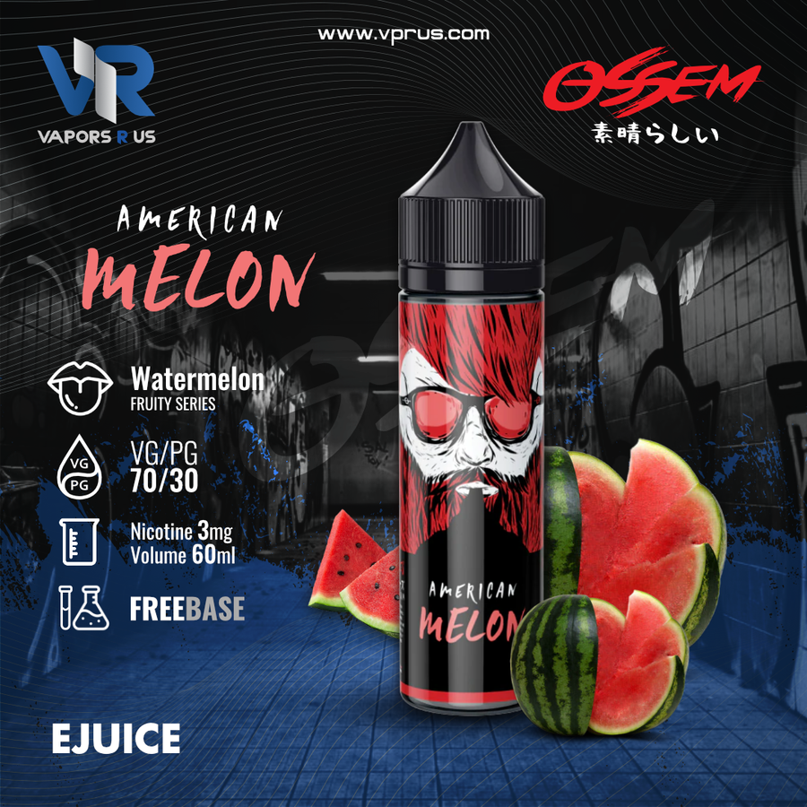 OSSEM - American Melon 60ml | Vapors R Us LLC