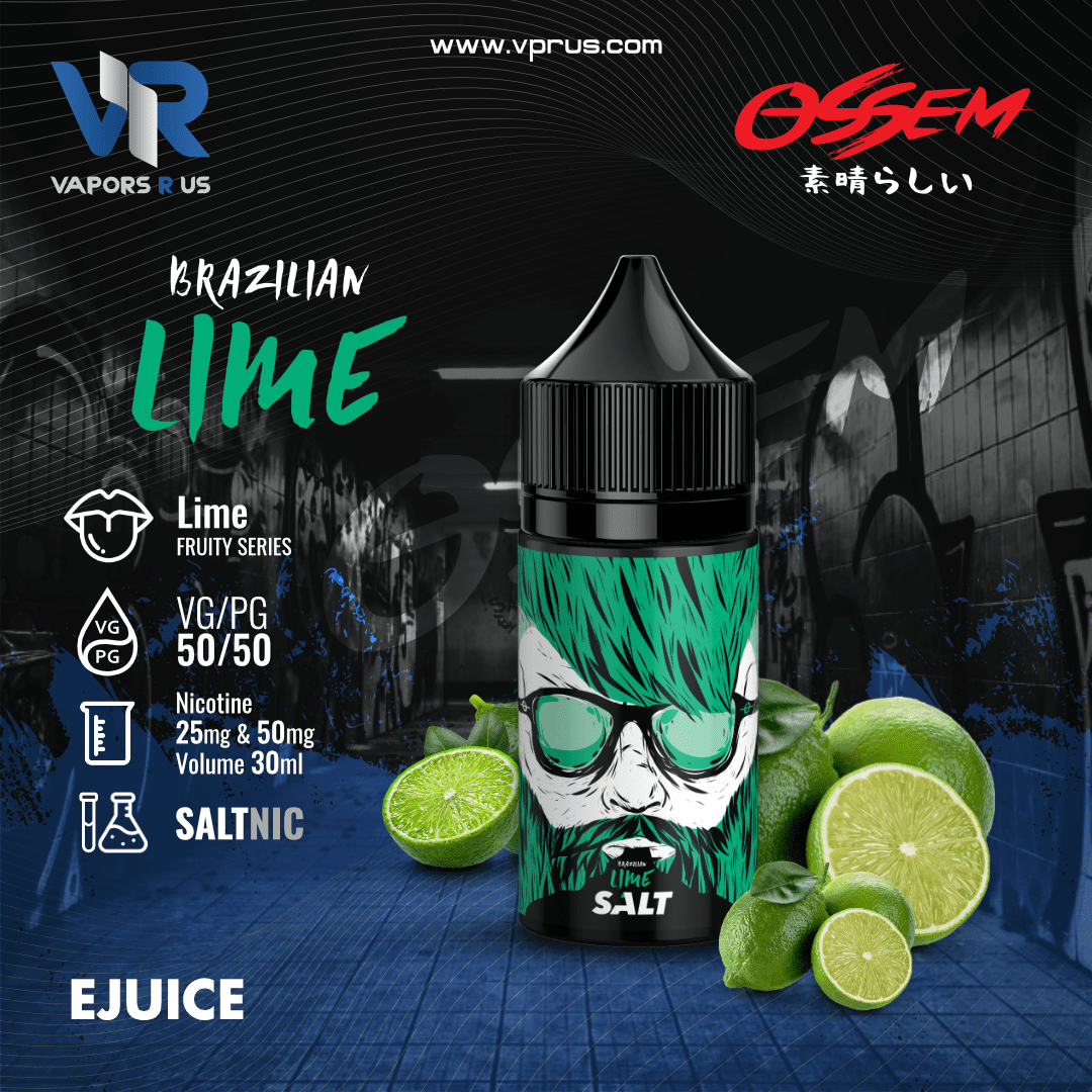 OSSEM - Brazilian Lime 30ml (SaltNic) | Vapors R Us LLC