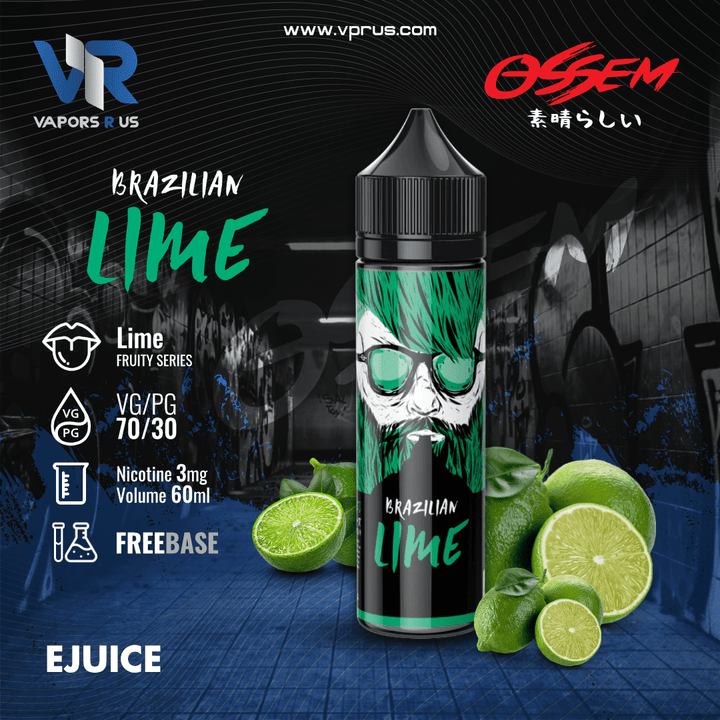 OSSEM - Brazilian Lime 60ml | Vapors R Us LLC