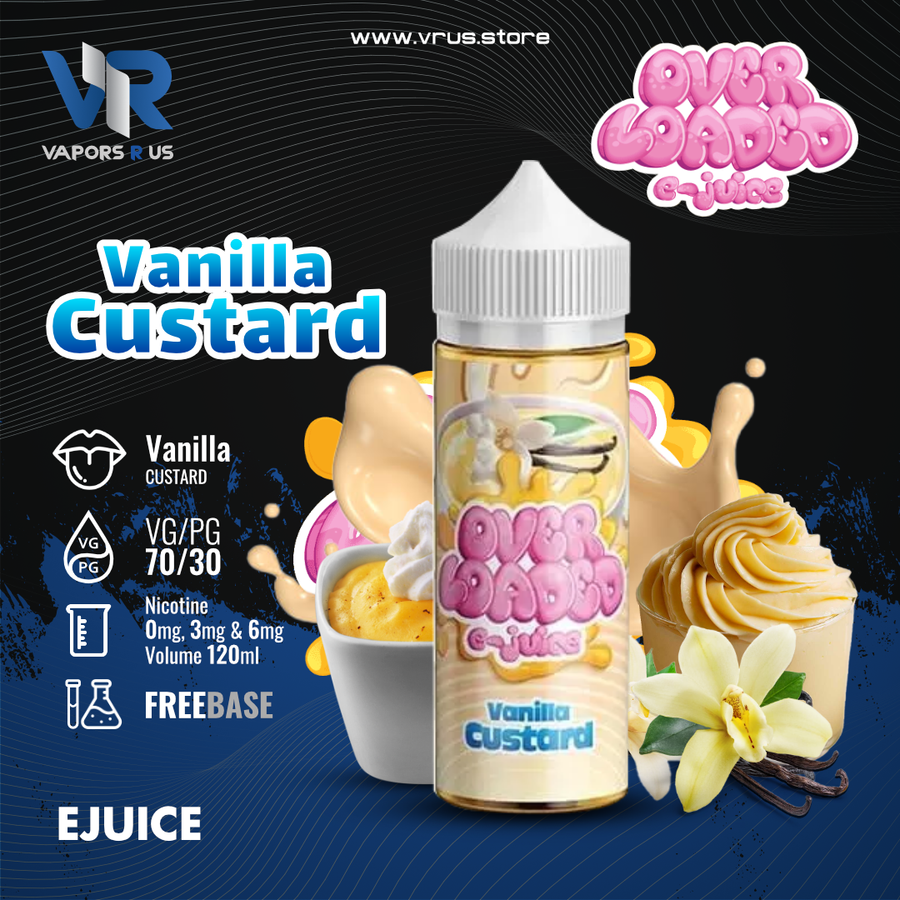 OVERLOADED - Vanilla Custard 120ml