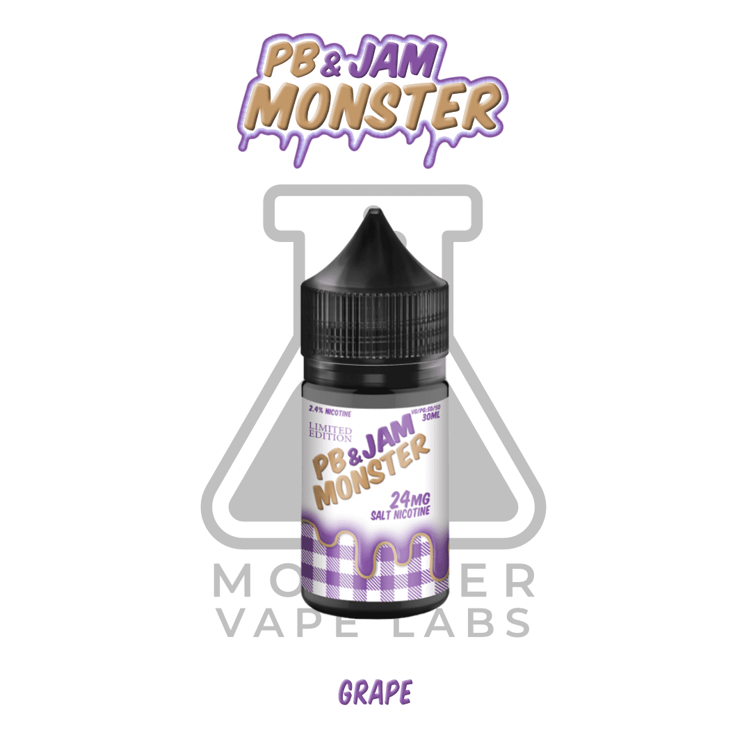 PB & JAM MONSTER - Grape 30ml (SaltNic) | Vapors R Us LLC