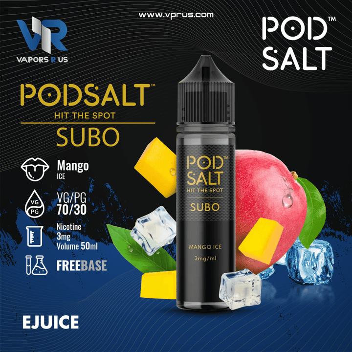 POD SALT SUBO - Mango Ice 50ml | Vapors R Us LLC