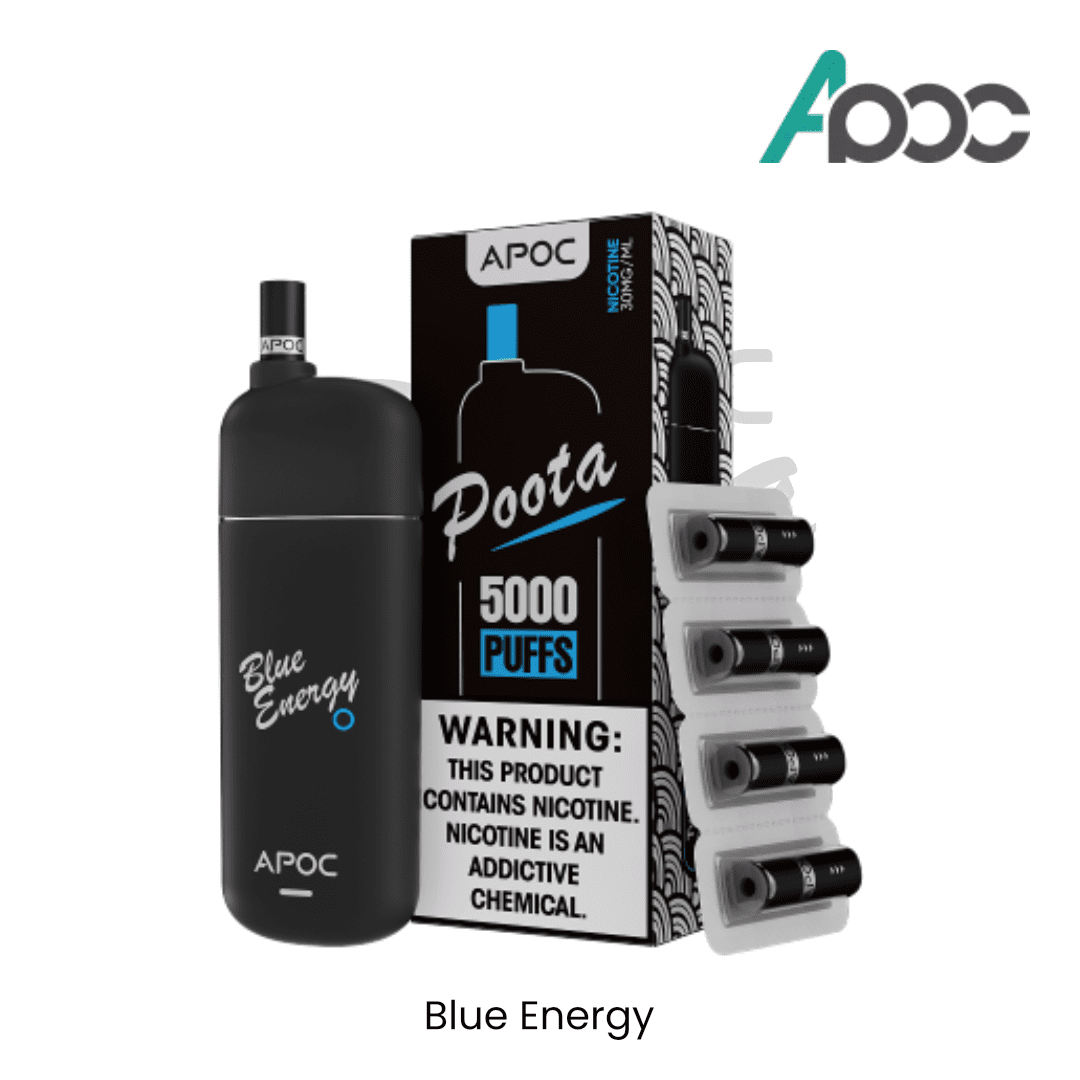 APOC - Poota 5000 Puffs Rechargeable Disposable Vape | Vapors R Us LLC