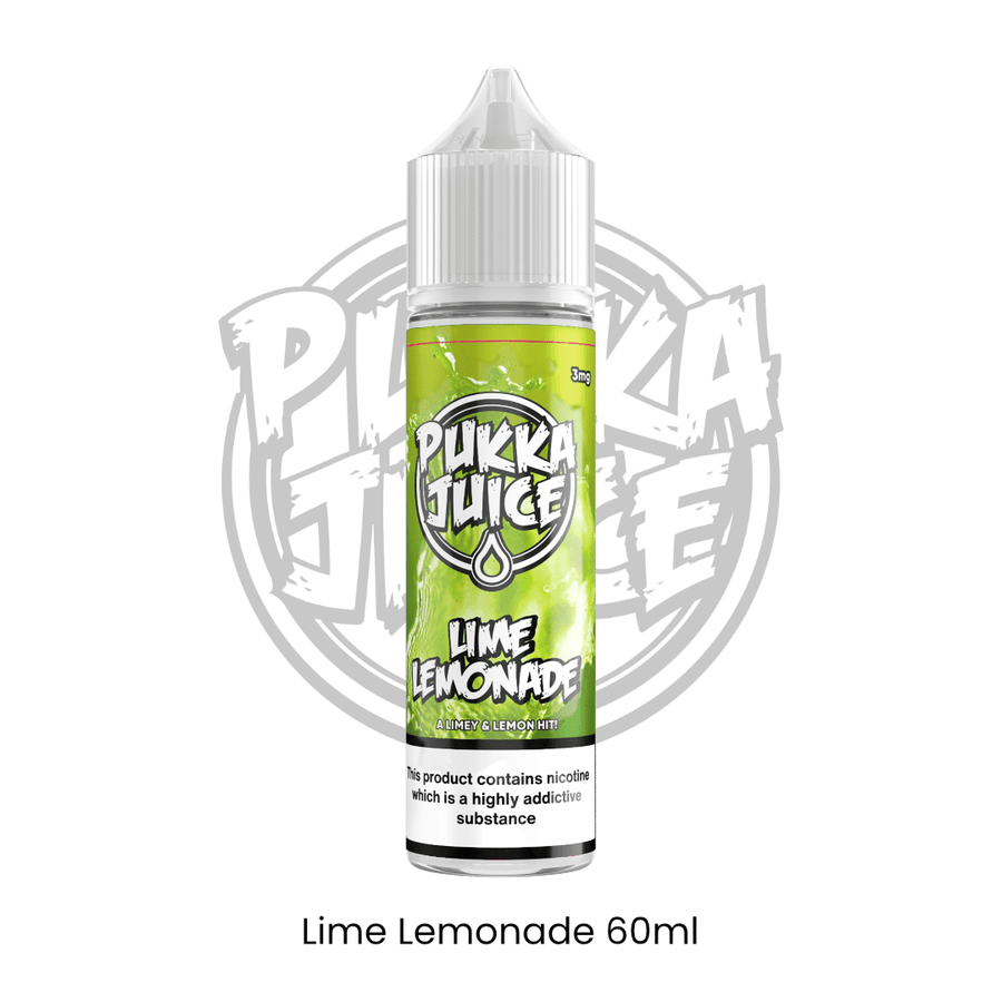 PUKKA JUICE - Lime Lemonade 3mg 60ml | Vapors R Us LLC