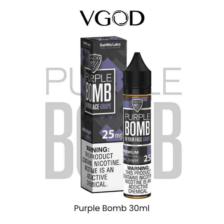 VGOD - Purple Bomb 30ml (SaltNic) | Vapors R Us LLC