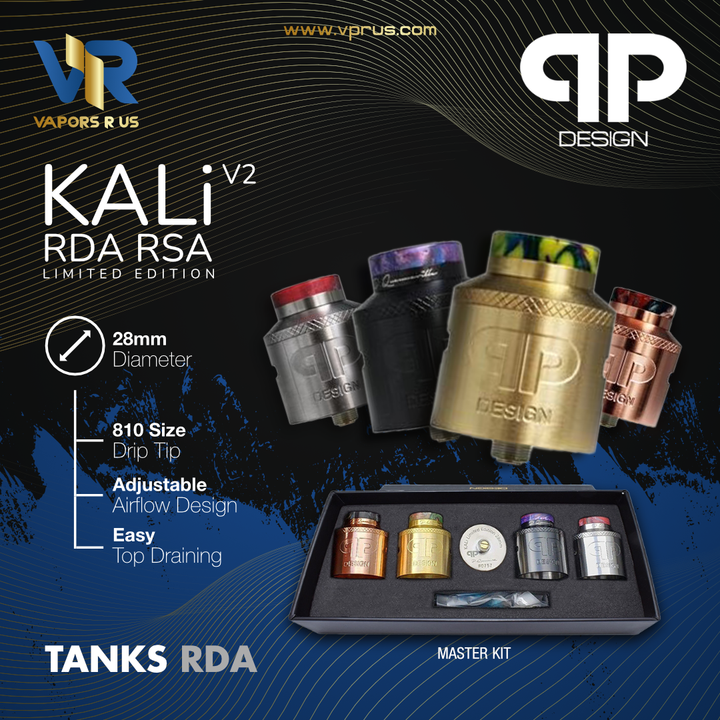 QP DESIGN - KALI v2 RDA RSA Limited Edition