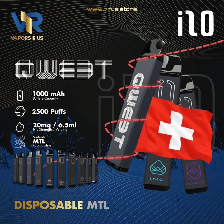 ILO - Qweet Disposable Pod 20mg 2500 Puffs | Vapors R Us LLC
