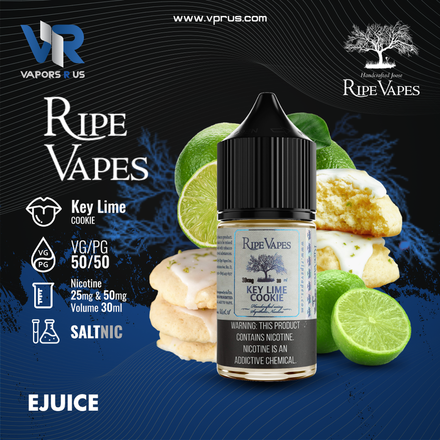 RIPE VAPES - Key Lime Cookie 30ml SaltNic