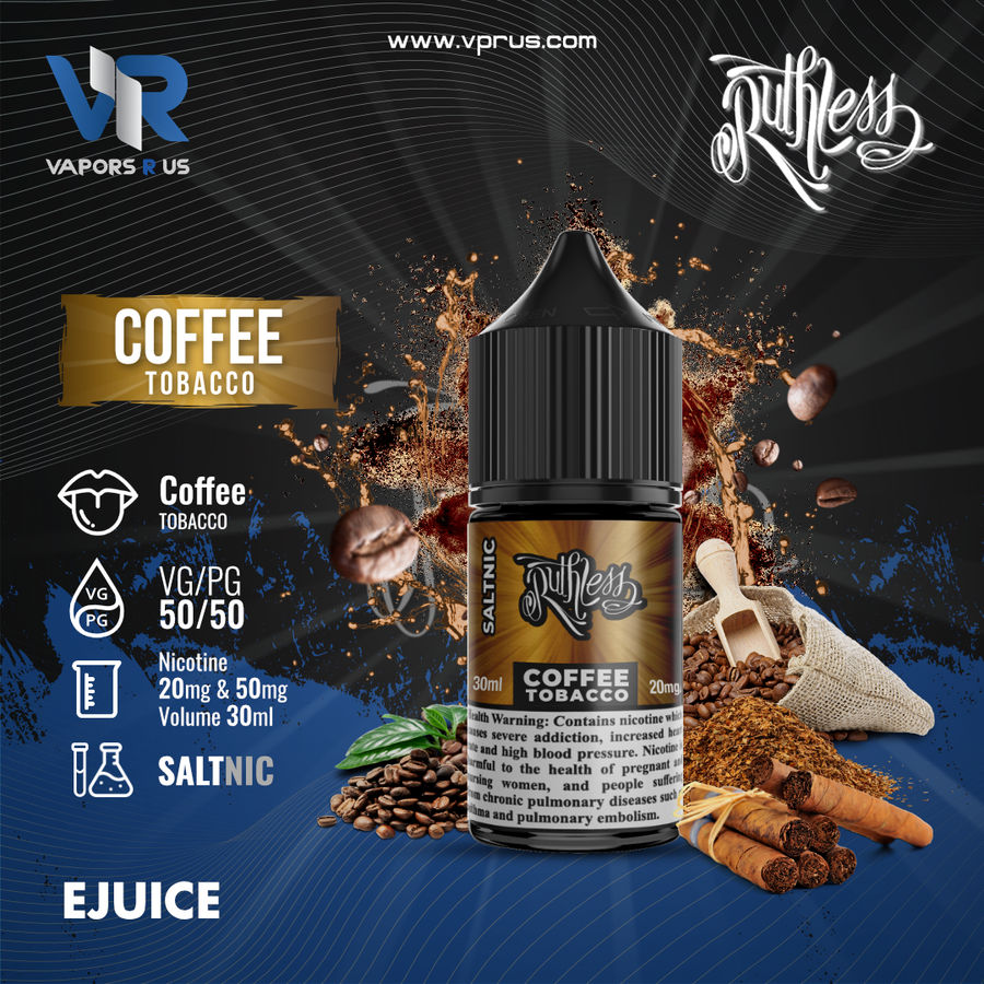 RUTHLESS - Coffee Tobacco 30ml