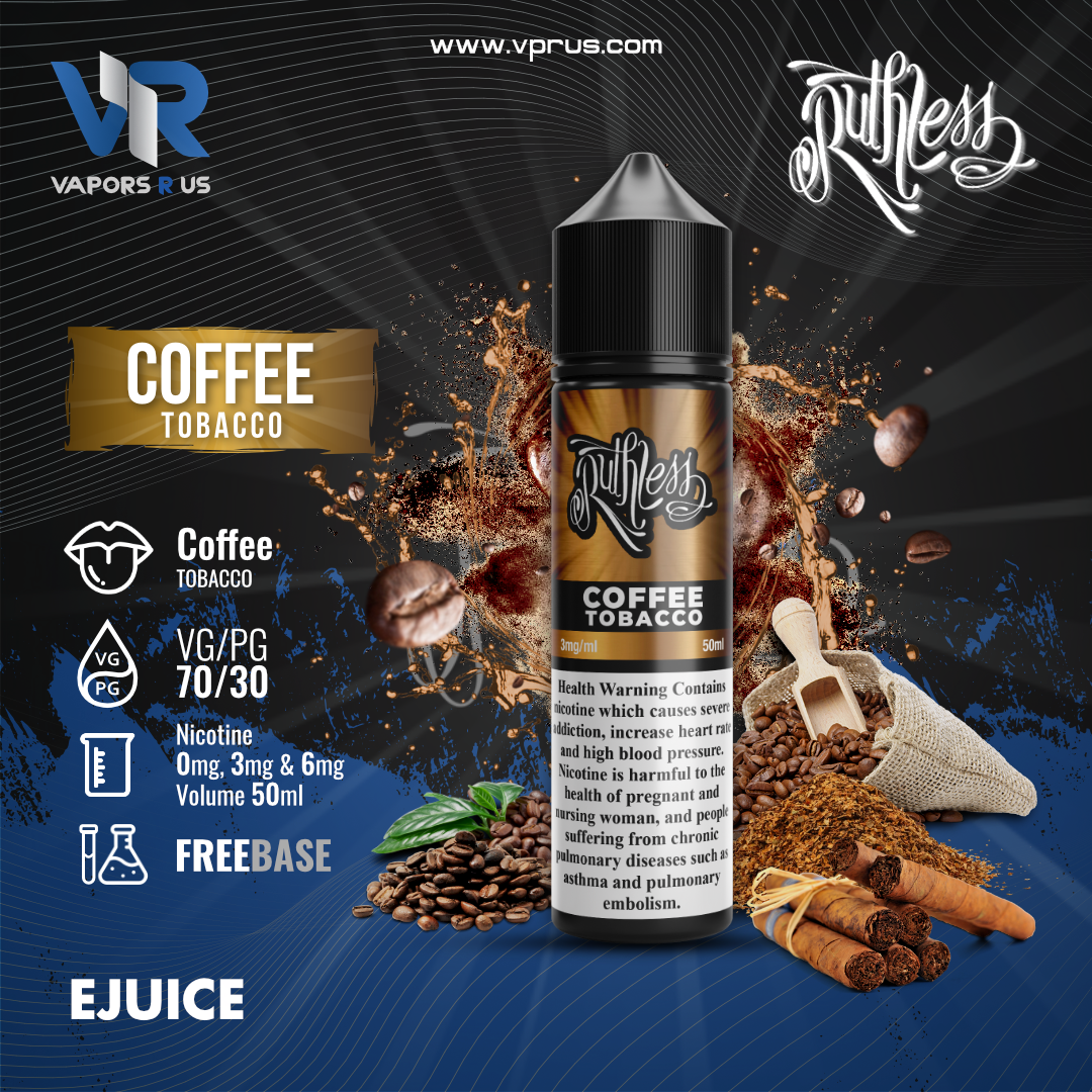 RUTHLESS - Coffee Tobacco 50ml