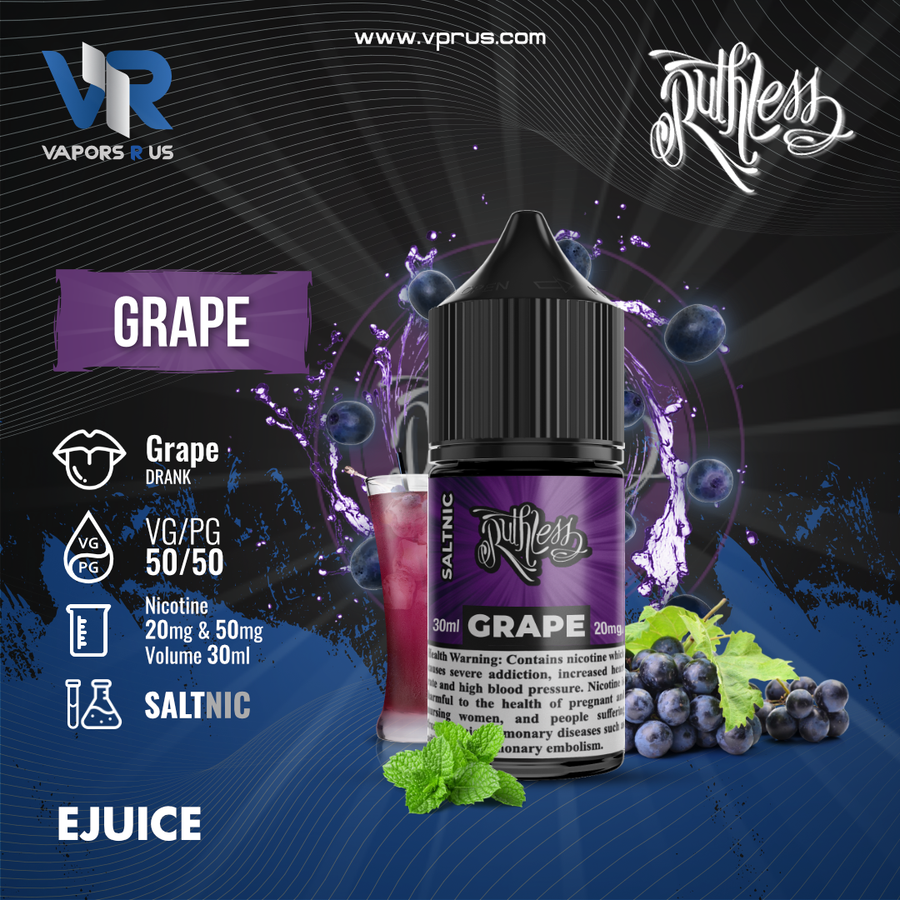 RUTHLESS - Grape Drank 30ml