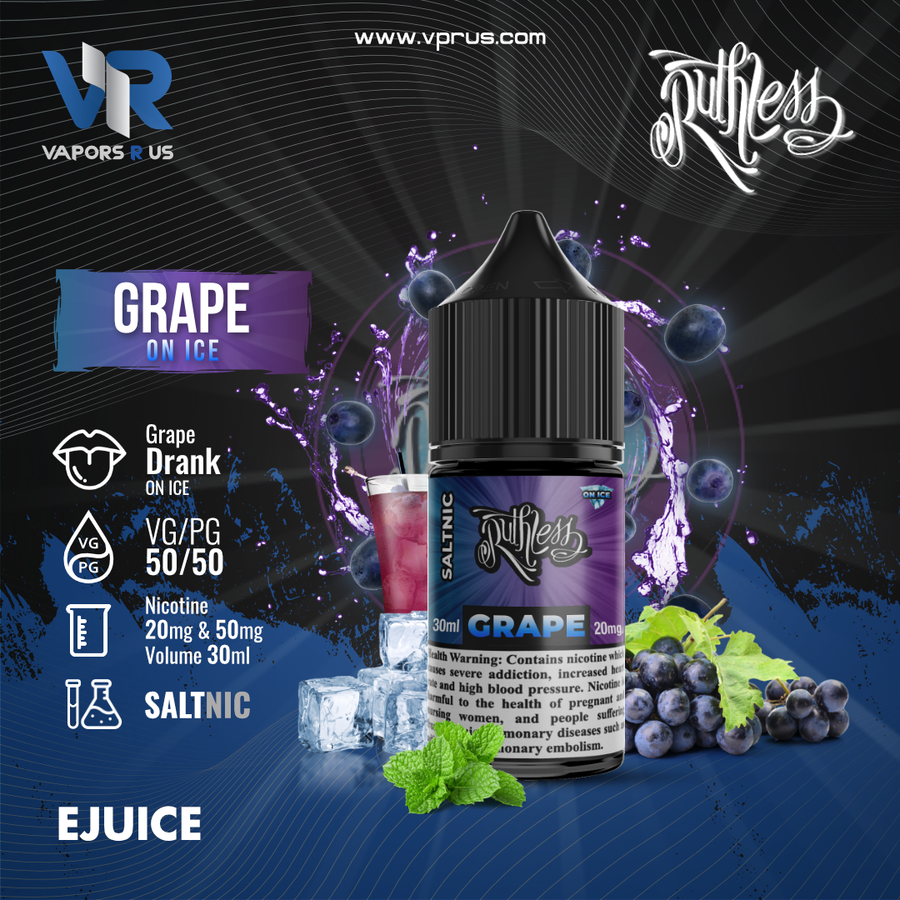 RUTHLESS - Grape Drank On Ice 30ml