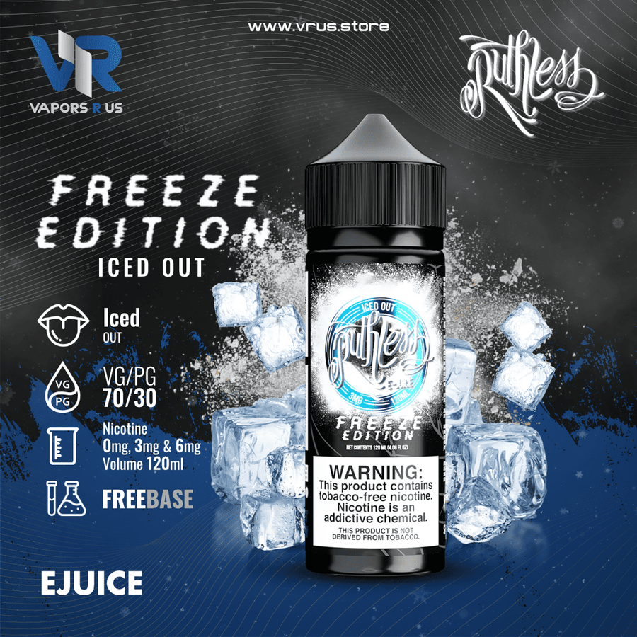 RUTHLESS - Iced Out | Vapors R Us LLC