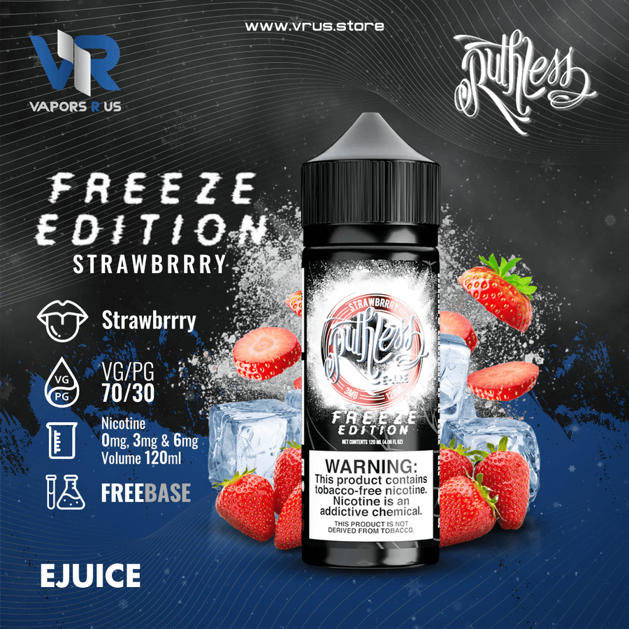 RUTHLESS - Strawberry | Vapors R Us LLC