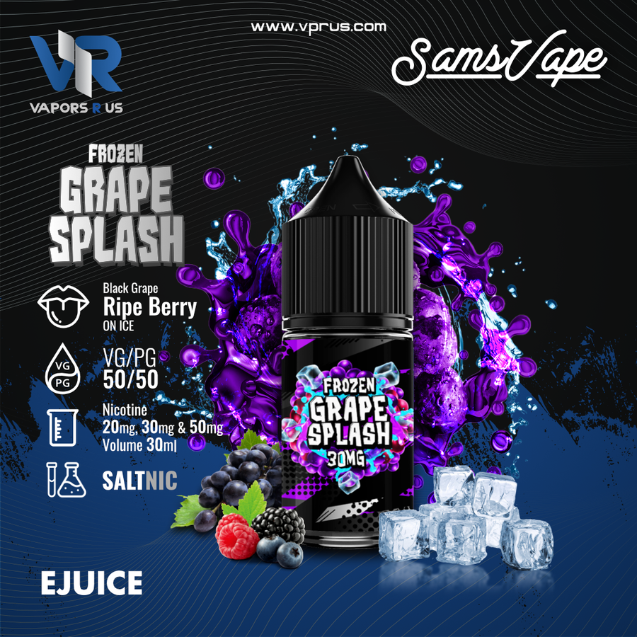SAMS VAPE - Frozen Grape Splash 30ml