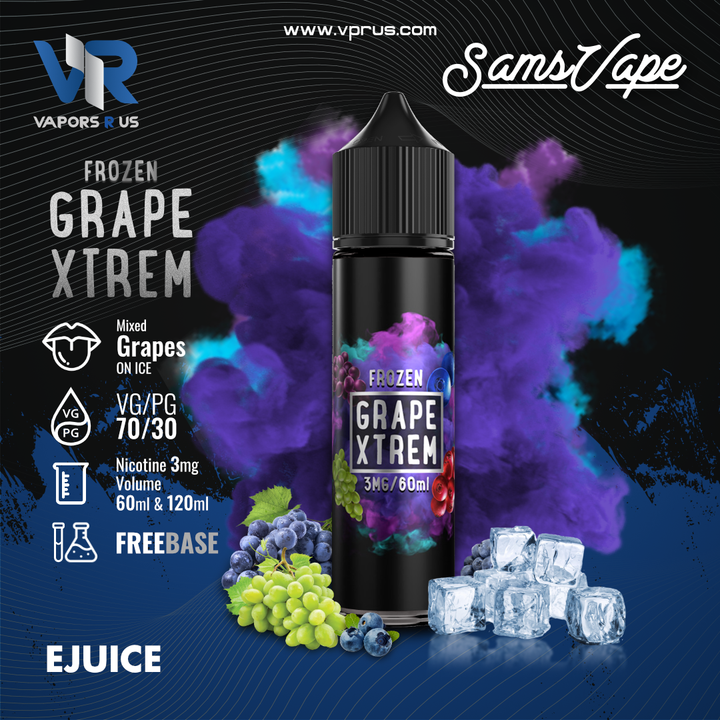 SAMS VAPE - Frozen Grape Xtrem 3mg