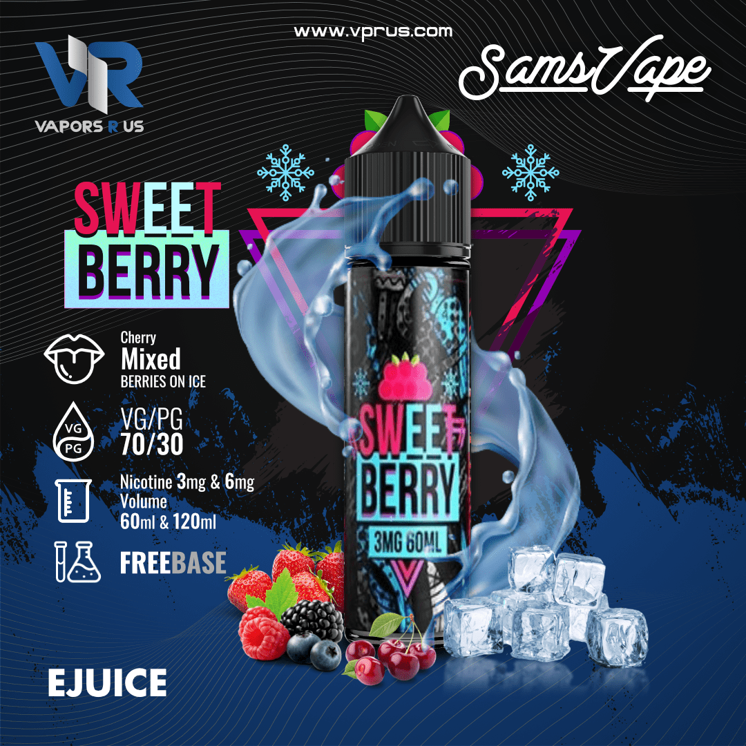SAM'S VAPE - Frozen Sweet Berry | Vapors R Us LLC