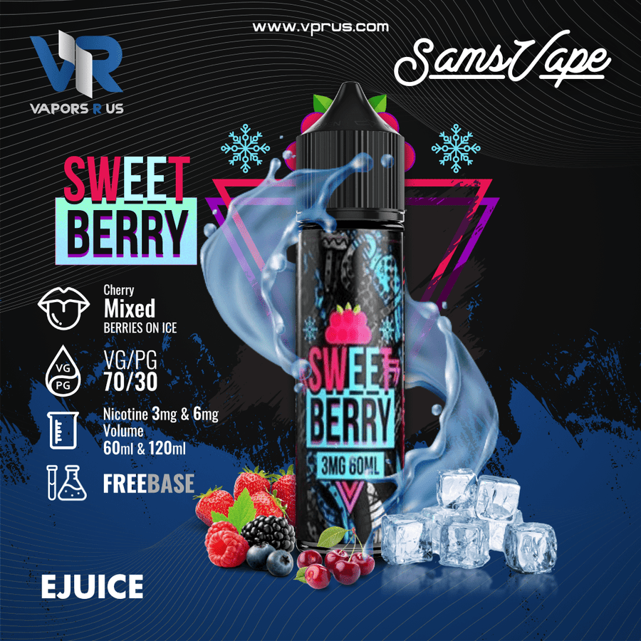 SAM'S VAPE - Frozen Sweet Berry | Vapors R Us LLC
