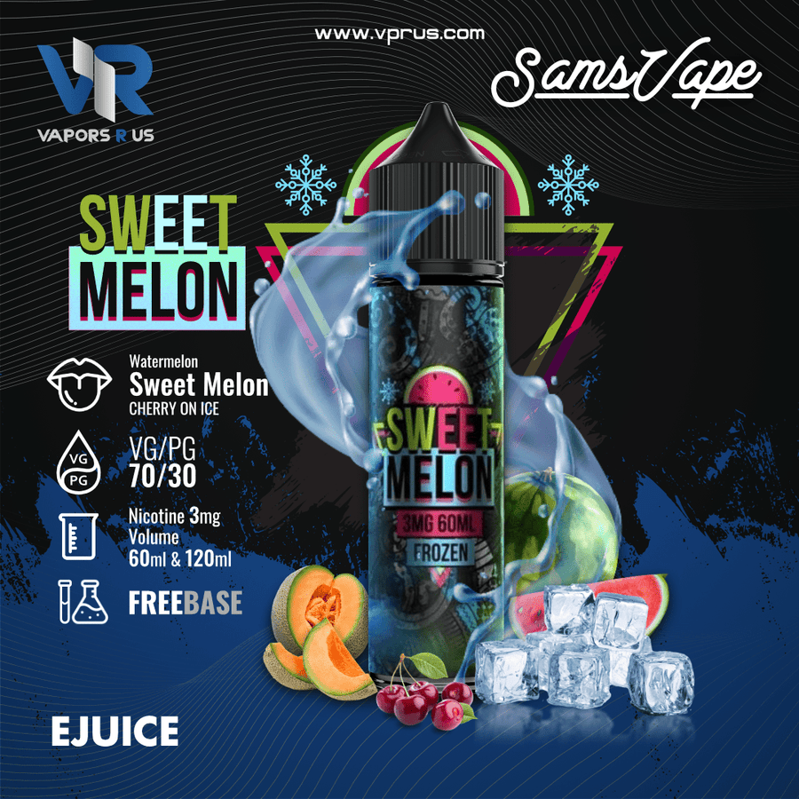 SAM'S VAPE - Frozen Sweet Melon 3mg | Vapors R Us LLC