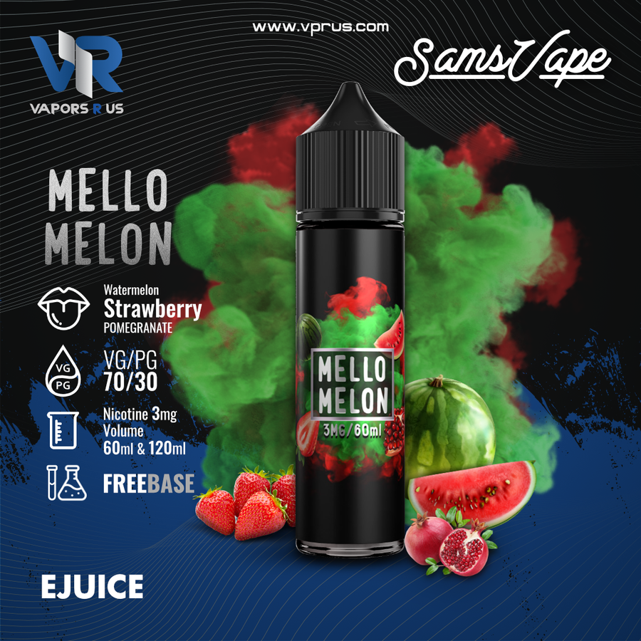 SAMS VAPE - Mello Melon 3mg