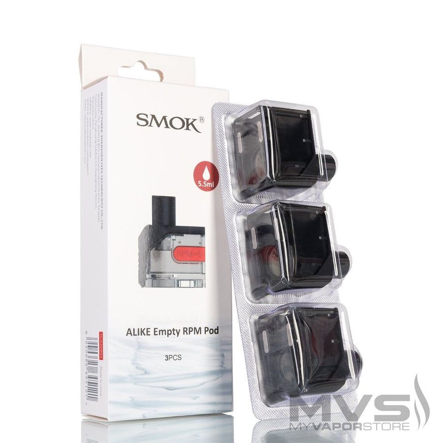 SMOK - ALIKE Replacement Empty RPM Pod Cartridge 5.5ml (3pcs/pack) | Vapors R Us LLC