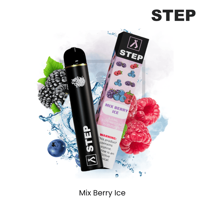 STEP DISPOSABLE - Mix Berry Ice