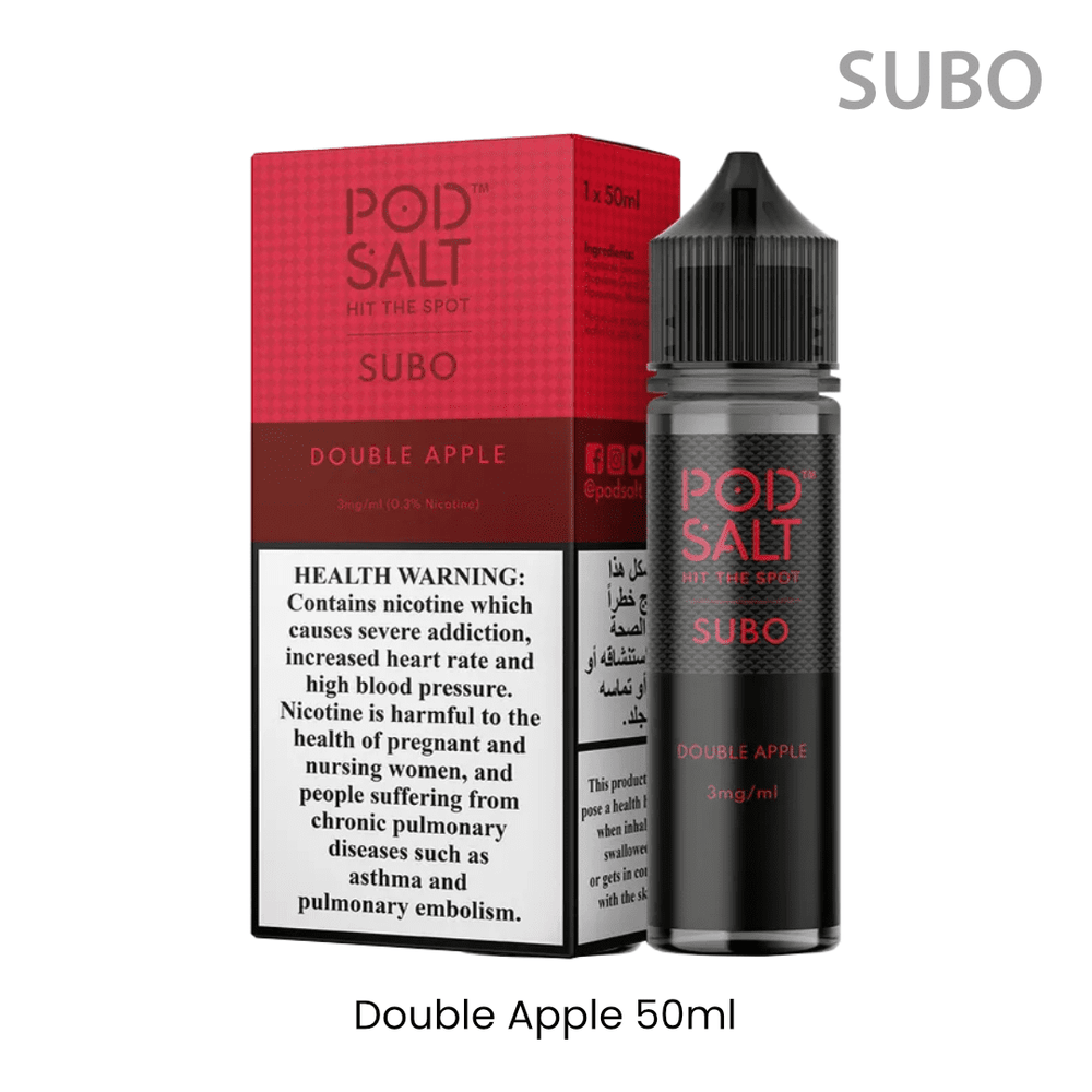 POD SALT SUBO - Double Apple 50ml | Vapors R Us LLC