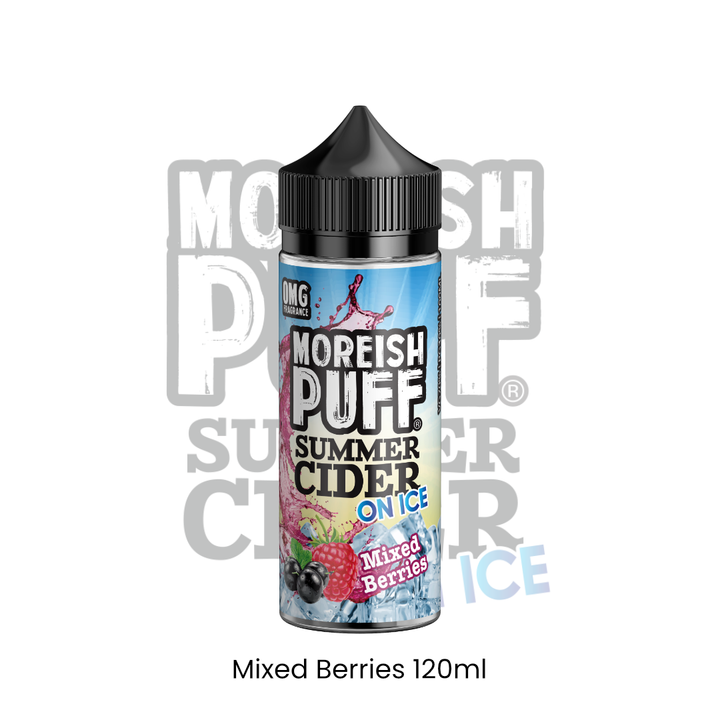 SUMMER CIDER ON ICE - Mixed Berries 120ml by MOREISH PUFF