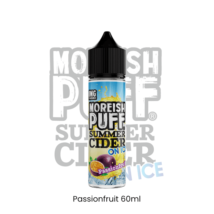 MOREISH PUFF SUMMER CIDER ON ICE - Passion Fruit | Vapors R Us LLC